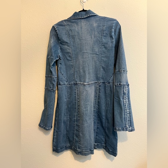 #594 NWT FREE PEOPLE THEA MINI DRESS- Size small - Picture 5 of 7